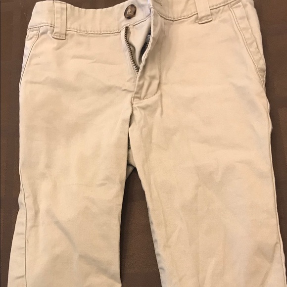 Carter’s 12 M Boy Beige Slacks - Picture 1 of 3